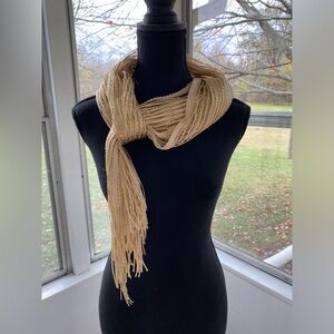 Beautiful Gold Sparkly Scarf